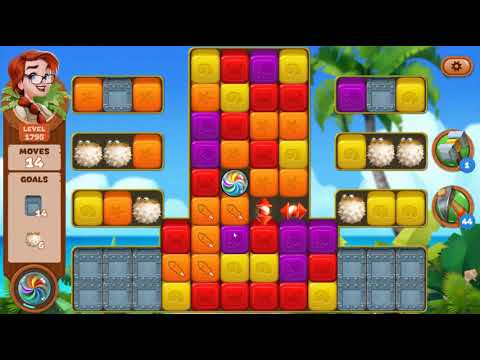 Lost Island Blast Adventure Level 1795 NO BOOSTERS - A S GAMING