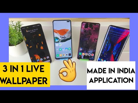3 in 1 Live wallpaper best and must try in any android phone