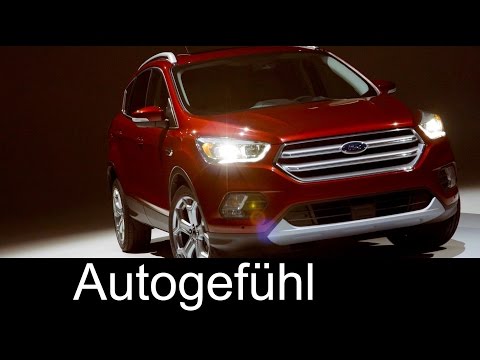 2017 new Ford Escape / Kuga Titanium Facelift Exterior/Interior - Autogefühl