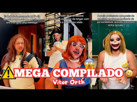 As Histórias Mais Engraçadas Da Escola Com Vitor Orth!! COMPILADO COM ASMR #187