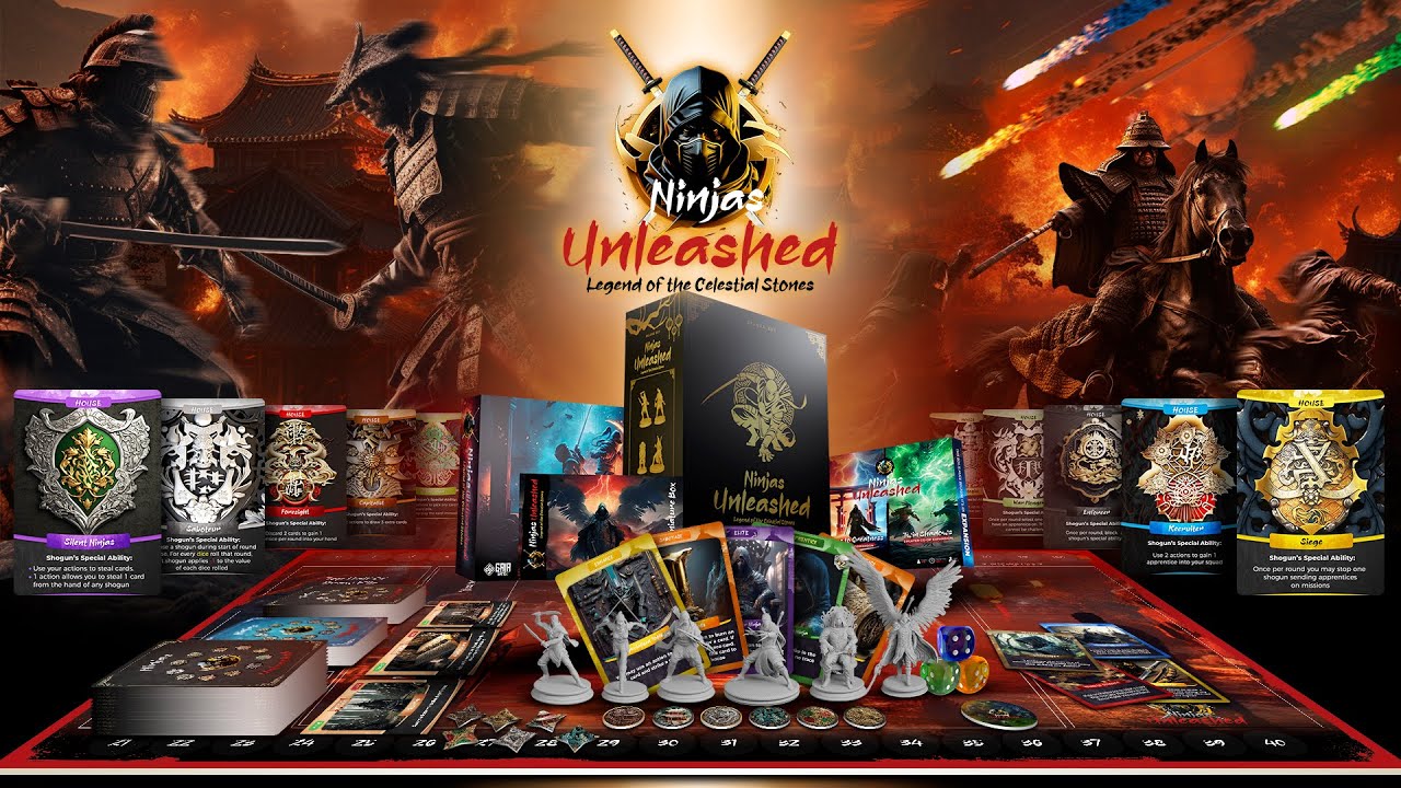 Ninjas Unleashed by GAIA GAMEZ