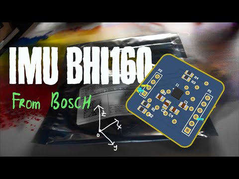 Low cost I.M.U - Bosch BHI160 PCB Design breakout board