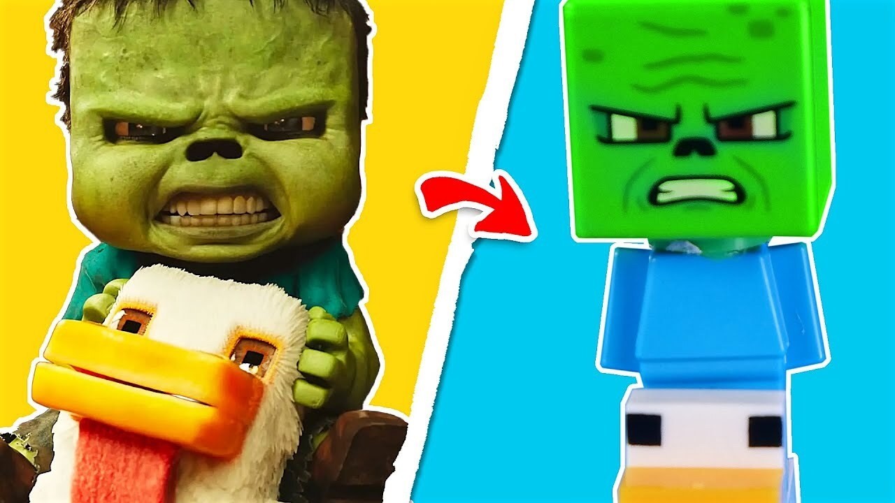 A MINECRAFT Movie in LEGO...