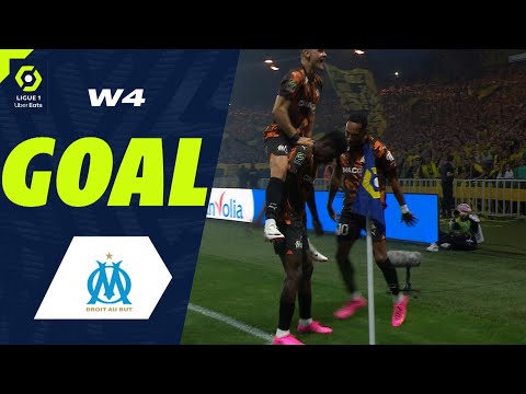 Goal Ismaila SARR (4' - OM) FC NANTES - OLYMPIQUE DE MARSEILLE (1-1) 23/24