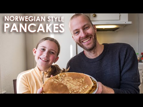 Norwegian Crêpes (Pannekaker): The Secret to Making Them Super Thin & Soft