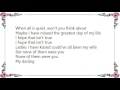 Kaiser Chiefs - When All Is Quiet Lyrics