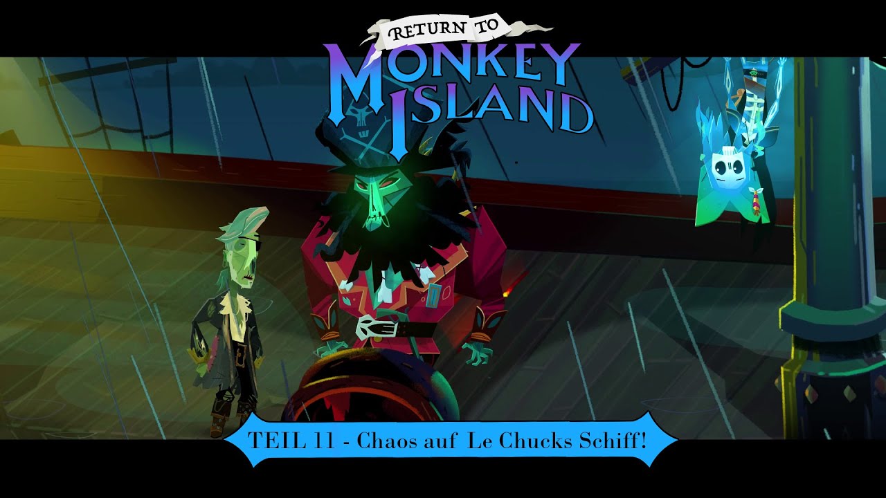 Undertaker vs. Monkey Island: Teil 11 – Chaos auf Le Chucks Schiff!  #gameplay #monkeyisland