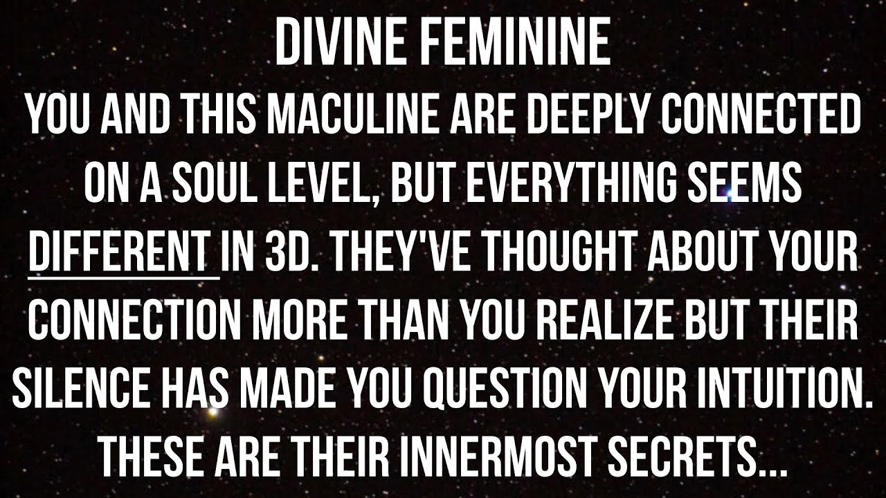 You & This Masculine Are Energetically The Same But Different In 3D... This Is What You Need To Know