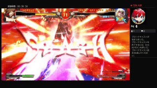 [ギルティギアイグザード]めっちゃ適当にCPUとVS[レヴツー]