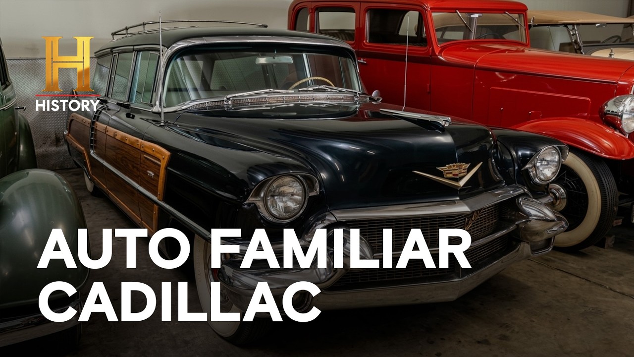 ¡Colección de autos increíble! AUTO FAMILIAR DE CADILLAC - Cazadores de tesoros