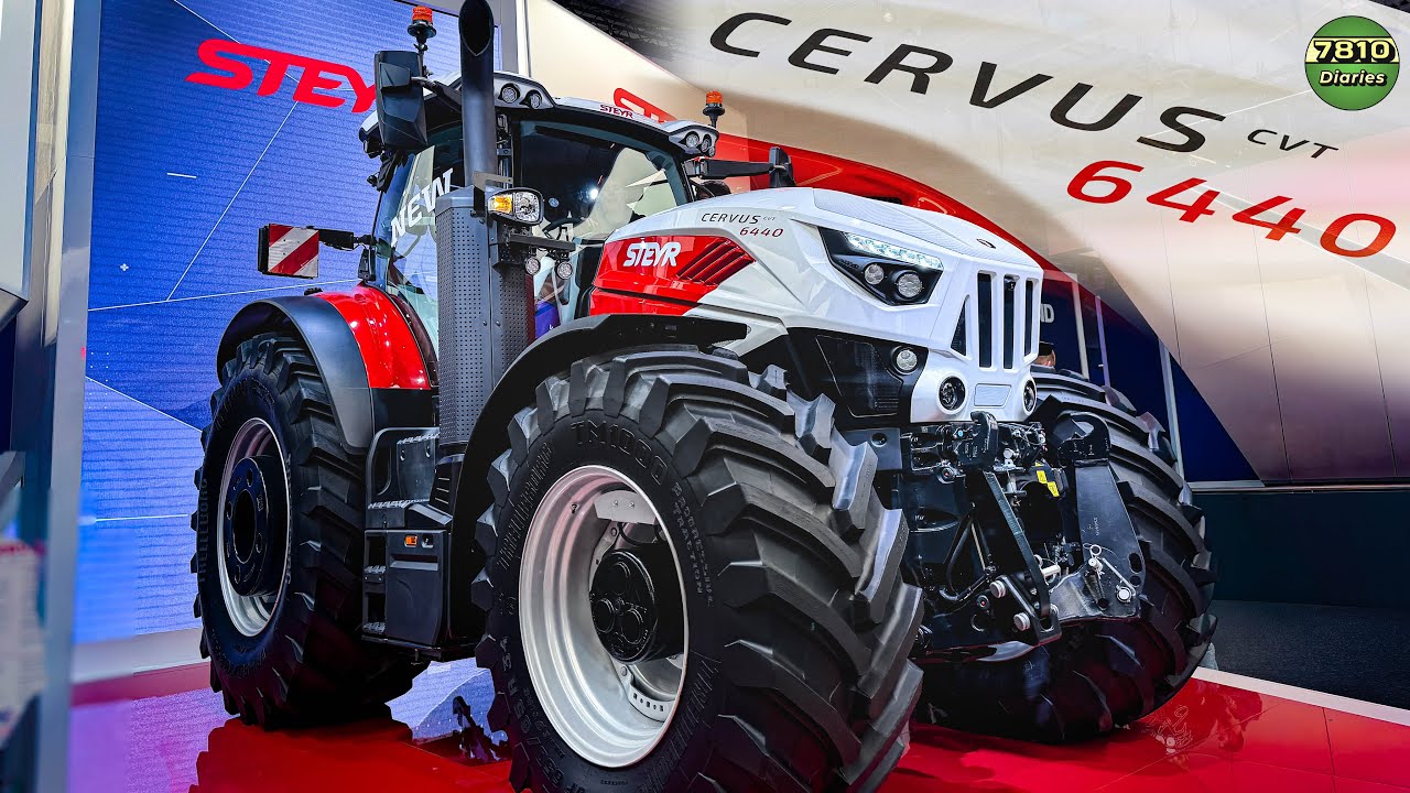 STEYR CERVUS 440 PS…Poahh🔥| Agritechnica 2025