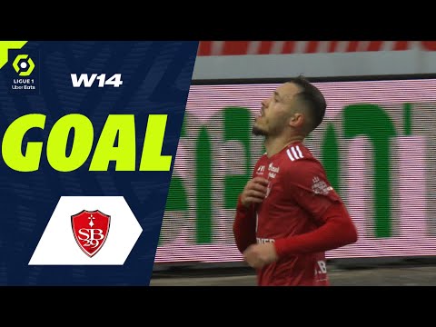 Goal Mathias PEREIRA LAGE (34' - SB29) STADE BRESTOIS 29 - CLERMONT FOOT 63 (3-0) 23/24