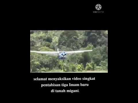 Selamat pentapisan tiga imam di tanah migani,kabupaten intan jaya papua.