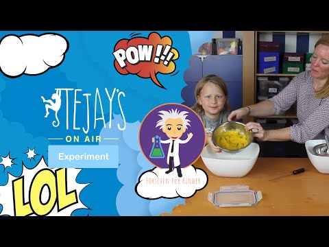 Eis selber machen durch Saft rühren. Geht das?