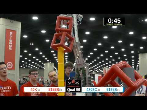 2015 VRC Sci Q96 - 40K 5155B vs 4303C 6165S - 80 to 47 - VEX Worlds 2015 - Science Division