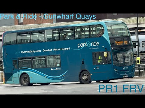 FRV: First Bus Route PR1: Park & Ride - Gunwharf Quays || 33895 SN14 TPZ