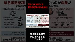 玉木が大絶賛する緊急事態条項の危険性  #根本りょうすけ #玉木雄一郎 #緊急事態条項