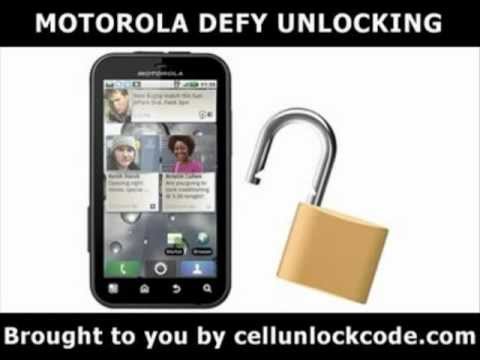 How to Unlock Any Motorola Defy Using an Unlock Code
