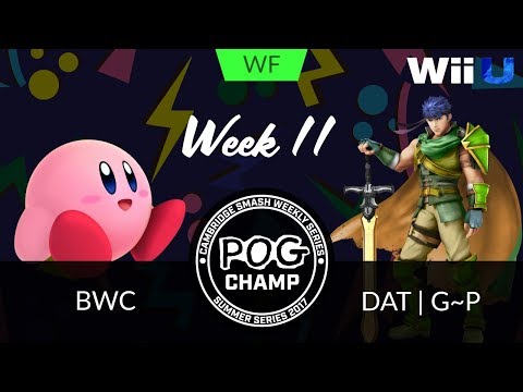 Pog Champ Summer Week 11 - Winners Final - BWC (Kirby) vs. DAT | G~P (Ike)