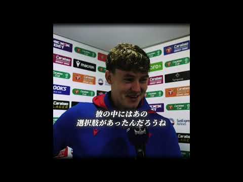 味方も驚く技ありループシュートを決めた鎌田大地