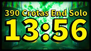 390 Crotas End Solo in 13:56 (World Record)