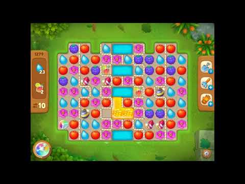 Playrix Gardenscapes level 1279 - Hard level!