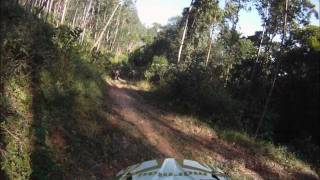 preview picture of video 'Trilha no Arraial Moto Clube Gaspar Parte 1'