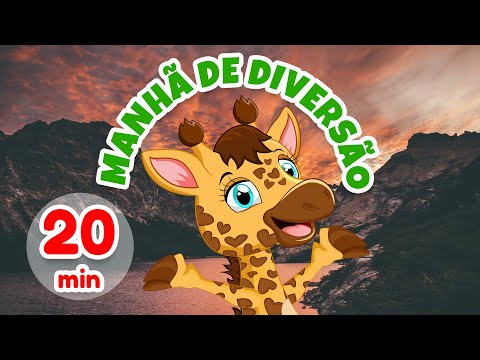 Manhã de Diversão - Giramille 20 min | Desenho Animado Musical