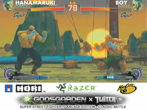 hanamaruki (Sagat) vs Boy (Sagat) - Godsgarden Classic Battle