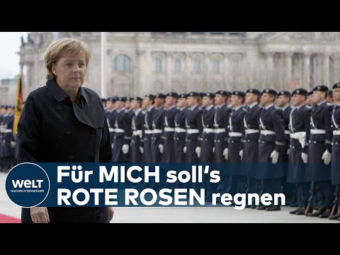 ADIEU ANGELA: Bundeswehr verabschiedet sich mit Großem Zapfenstreich von Kanzlerin Merkel