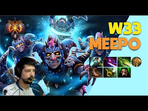 W33 Meepo Pro GamePlay Dota 2