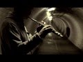 Finn Peters - quiet moment in Greenwich foot tunnel