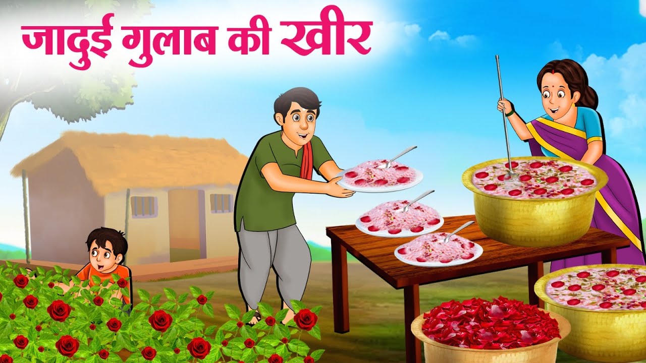जादुई गुलाब की खीर | Hindi Kahaniya | Moral Stories | Bedtime Stories | Story In Hindi