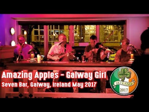 Amazing Apples singing Galway Girl - IN GALWAY!