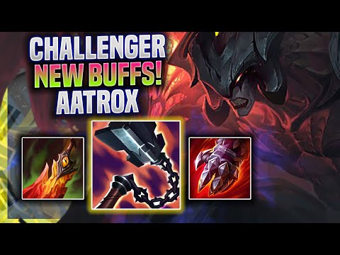 THIS KOREAN CHALLENGER TRIES AATROX WITH NEW BUFFS! - Korean Challenger Plays Aatrox Top vs Gragas!