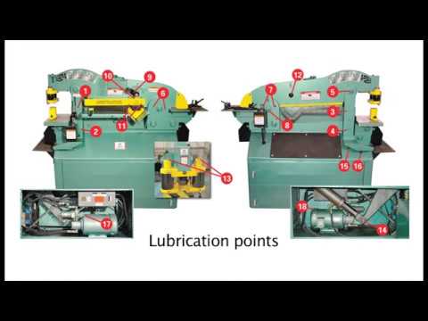 Piranha P-Series Ironworker Machine Operation, Maintenance, and Accessories