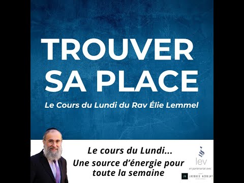 Trouver sa place