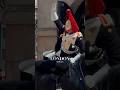 CROWD APPLAUDS DISMOUNT Horse Guards Royal Guard Kings Guard Horse London 2024
