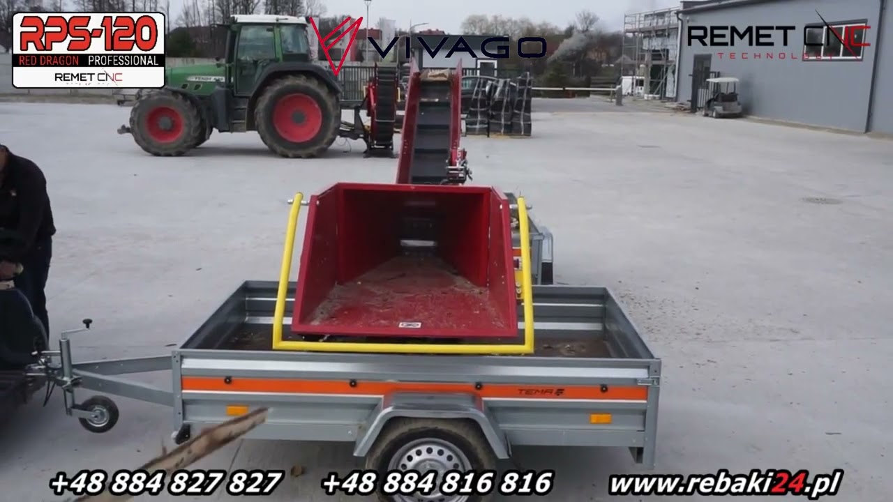 Ágdaraboló – benzinmotor – REMET RPS-120 (PRO) - 360