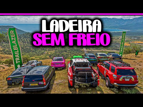 OS ANTIGOS VOLTARAM - LADEIRA SEM FREIO VALENDO TUDO - FORZA HORIZON 5