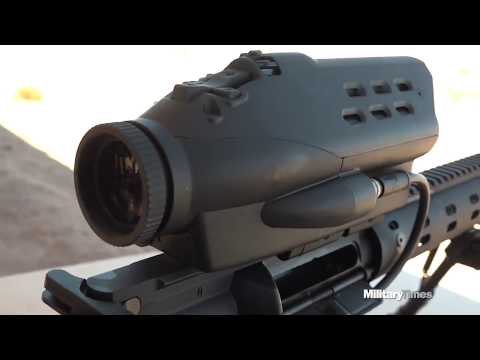 A rifle scope: Tracking Point shows off its computerized rifle scope