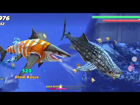 Megalodon To Inmate Unlocked Skin  In South China Sea - Hungry Shark World