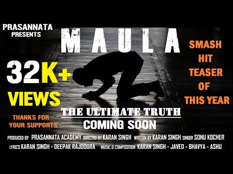 Sonu kocher Upcoming Hindi song maula sung by sonu kocher