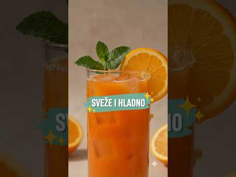 Detox napitak od šargarepe pomorandže i đumbira 🥕🍊