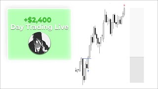 How I Made $2,400 Day Trading Live