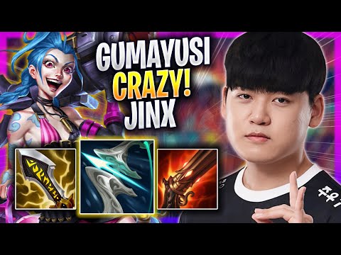 GUMAYUSI CRAZY GAME WITH JINX! - T1 Gumayusi Plays Jinx ADC vs Xayah! | Season 2023