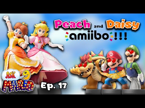 👑Peach & Daisy Amiibo! 🍄Ask Mario⭐️Ep. 17