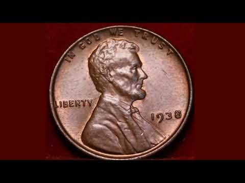 USA 1938 ONE CENT Coin VALUE + REVIEW - Lincoln Penny