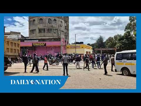 Nanyuki residents protest over US-Kenya deal to establish Ebola quarantine centre in Laikipia