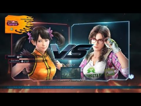 TEKKEN-Xiaoyu vs Kunimitsu